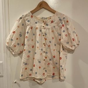 Madewell cotton blouse